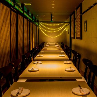 We can also accommodate private parties of 30 or more people! Premium all-you-can-drink includes makgeolli♪