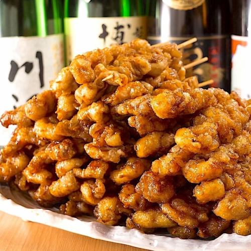 パリパリ鶏皮2本　（塩・レッド）