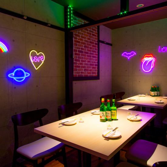 【最大人数32名OK】おしゃれな韓国料理や食べ飲み放題★個室完備