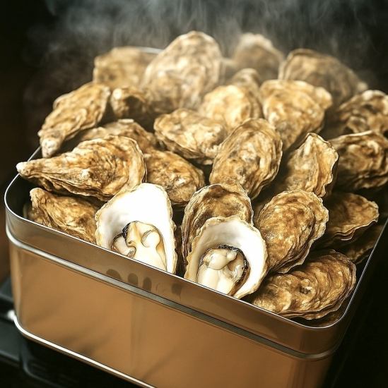 牡蠣好き必見!カンカン焼き含む食べ飲み放題3980円→3500円