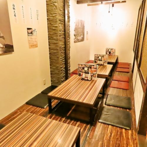 千歳駅徒歩10分！多彩なお席でお出迎え◎