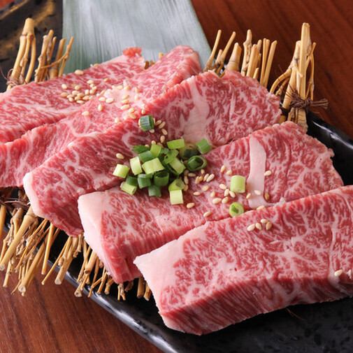 食べ応え充分のA5ランク黒毛和牛旨味を満喫『特選厚切りハラミ』3168円☆