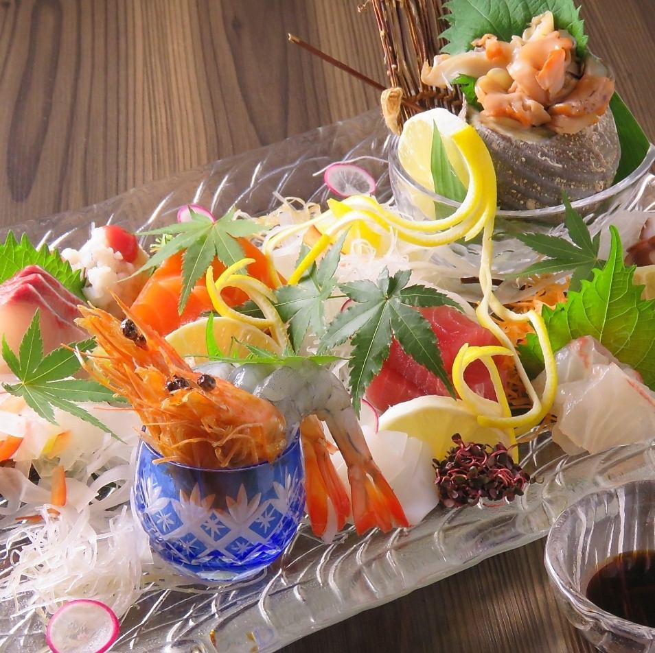 Skilled connoisseur! A stylish dish with craftsmanship centered on fresh Setouchi fish!