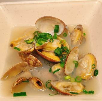 あさりの酒蒸し/あさりの酒蒸しバター