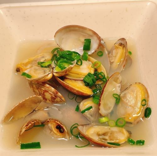 あさりの酒蒸し/あさりの酒蒸しバター