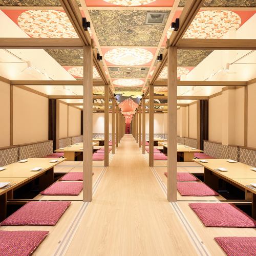 最大100名の大宴会場☆