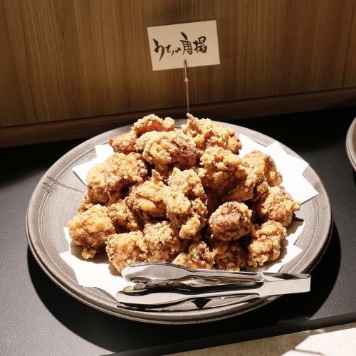 潤和自慢の「うちの唐あげ」も食べ放題♪