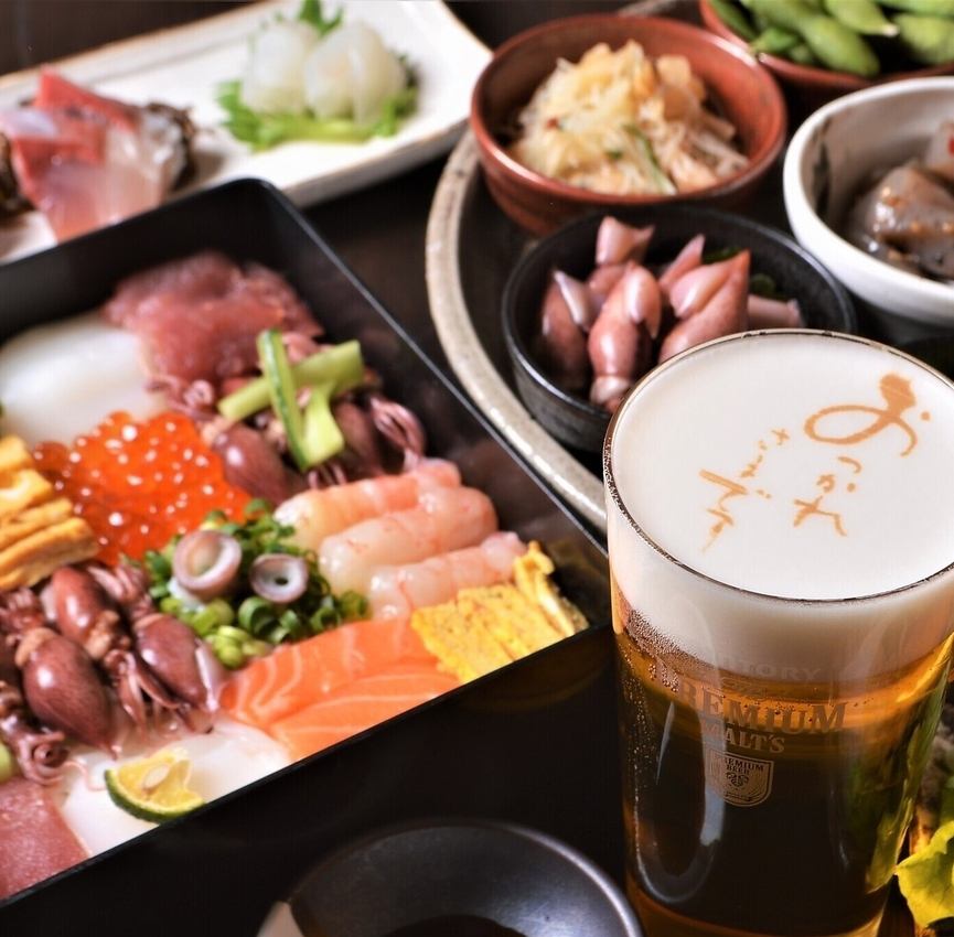 お肉を使用しない焼肉、焼きうおは絶品。こだわりの日本酒八海山と併せて。。。