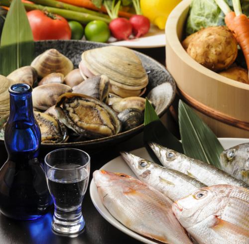 季節の厳選した食材を