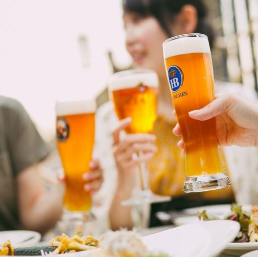 【ランチ限定】世界のビールと楽しむ昼飲みカジュアルコース&海外樽生ビール3種含35種飲み放題