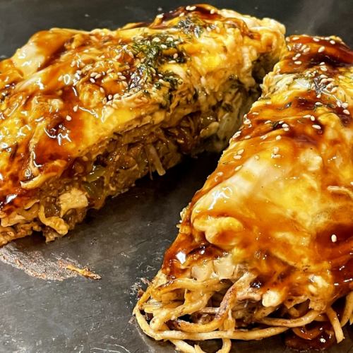 Hiroshima specialty “Okonomiyaki”