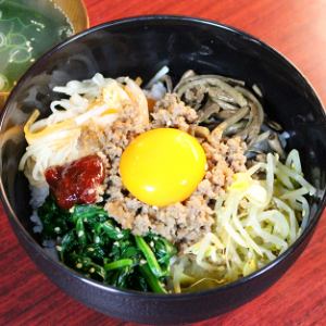 Bibimbap (with soup)