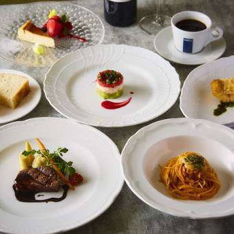 Dinner [Al Porto B] Enjoy a total of seven dishes including three recommended pastas and a main course!