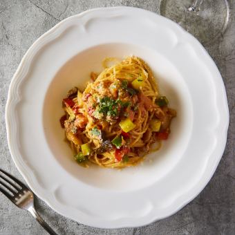 [Al Porto Lunch A] A 5-dish lunch course with 3 types of recommended pasta