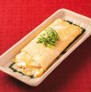 お好み焼屋のだし巻き