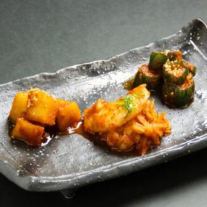 キムチ3種盛り合せ