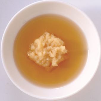 大蒜 芝麻油