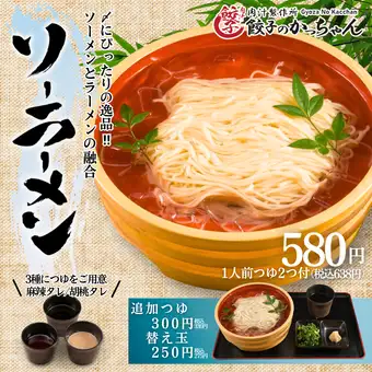 【期間限定！半額】580円→290円☆〆の逸品★ソーラーメン