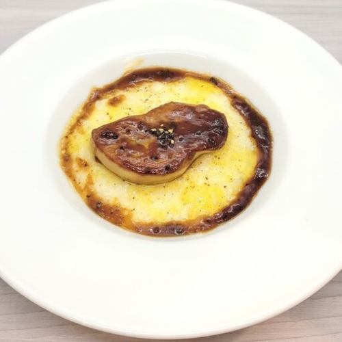 Foie gras and truffle risotto