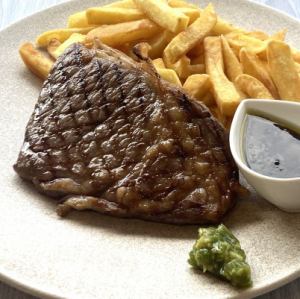 和牛サーロインのグリル～刻みわさびソース～