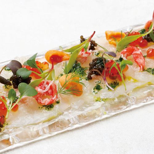 鮮魚のカルパッチョ