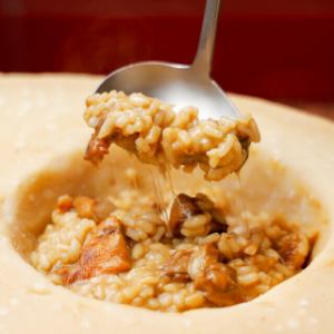 牛肝菌奶酪烩饭