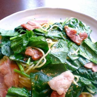 spinach and bacon