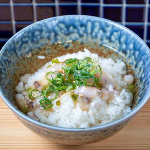 Plum chazuke/Wakadama soup