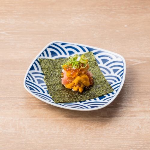 痛風 いくら×うに×ネギトロ