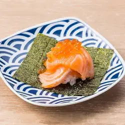親子溢れ　サーモン×いくら