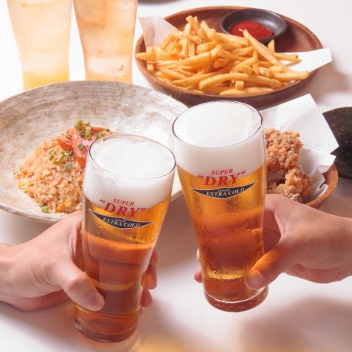 【個室有◎Aコース】3時間77品食べ飲み放題3,300円 金土祝前,12月1月3月4月全日＋550円 2時間制