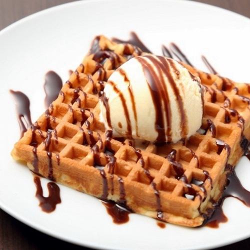 バニラワッフル