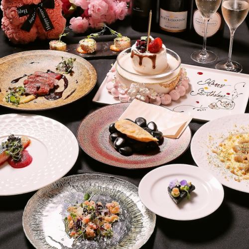 1品1品丁寧に作られたシェフ特製のフルコース☆