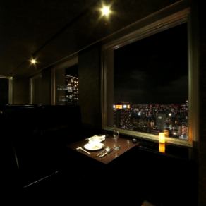 【창가 소파석】창가의 커플 시트는 빨리 예약이 추천☆※창가 충전 1인 500엔