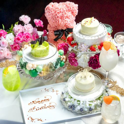 【誕生日・記念日に！】大切な人と特別な日にアニバーサリーケーキでサプライズ♪