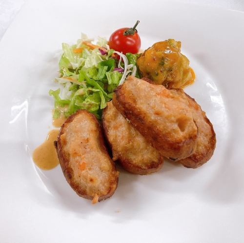 海老のトースト揚げ(4個)