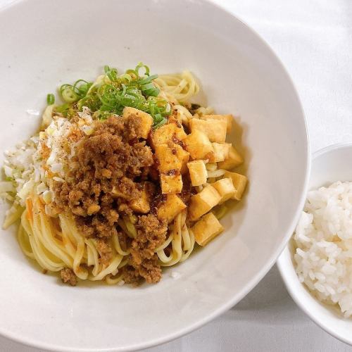 ピリ辛麻婆混ぜソバ