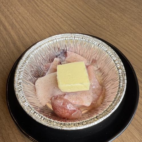 イカのホイルバター