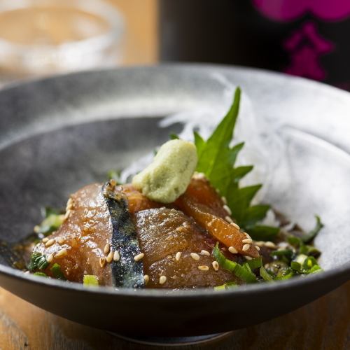 Ryukyu prepared with gin