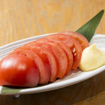 Freshly picked tomatoes