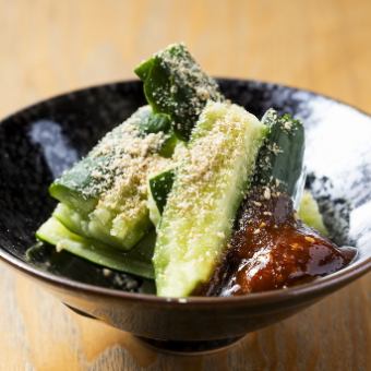 Cucumber with special miso