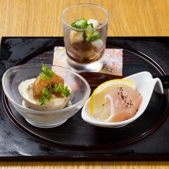 3 types of appetizers