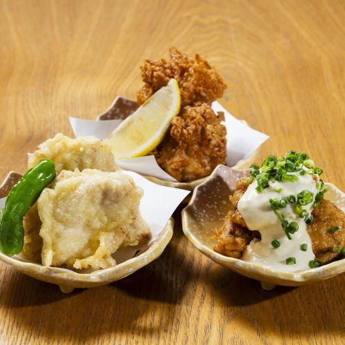 Oita Chicken Feast [Nakatsu Fried Chicken, Chicken Nanban, Chicken Tempura]