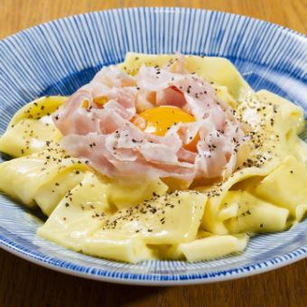 Great Italian♪ Slimming and delicious carbonara