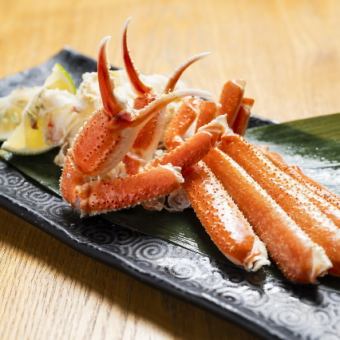 [Sourin] 13 dishes including boiled snow crab, sashimi, horse sashimi, and wagyu beef + premium all-you-can-drink course