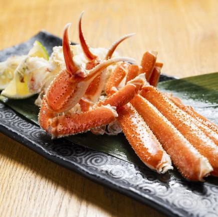 [Sourin] 13 dishes including boiled snow crab, sashimi, horse sashimi, and wagyu beef + premium all-you-can-drink course