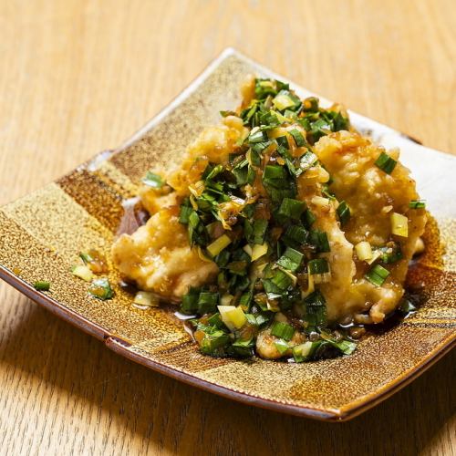 豊後鶏のニラだく油淋鶏