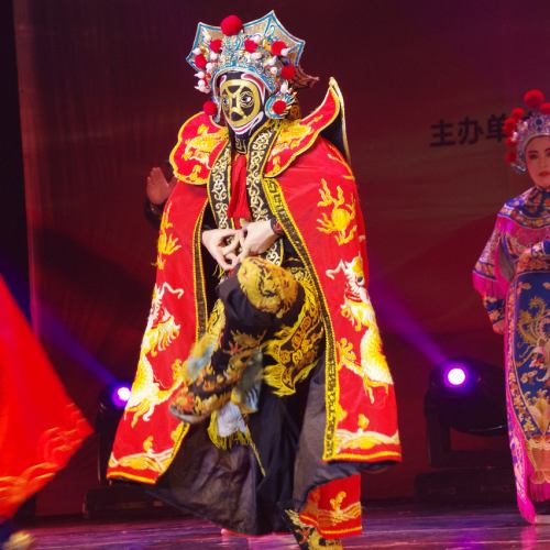 중국 変面의 총수 첫 일본 방문! 쇼를 즐겨주세요!