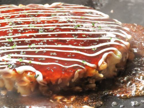 "Najamon Monju no Tree" Kokura's long-established okonomiyaki
