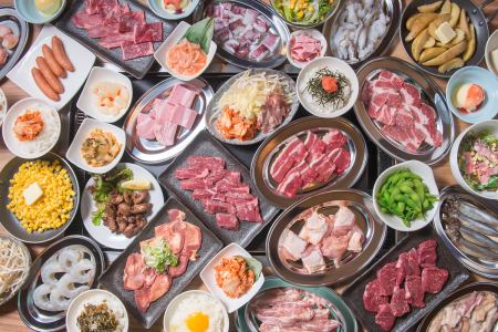 食べ放題も1990円(税込)～ご用意！打ち上げにもぜひ！